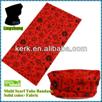 LSB55 Ningbo Lingshang Promotional Fashion 24 * 48 cm Multifuncional Seamless tubo de pesca sem costura bandana